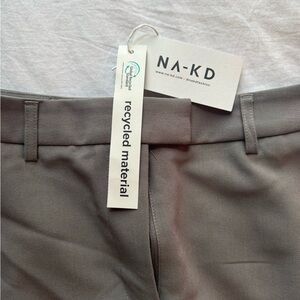 NA-KD Grey Pencil Skirt